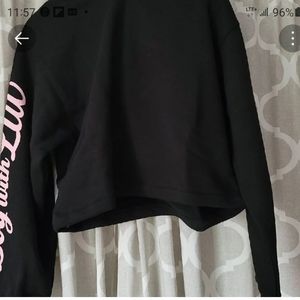 BTS Boy with Luv crop hoodie. Large